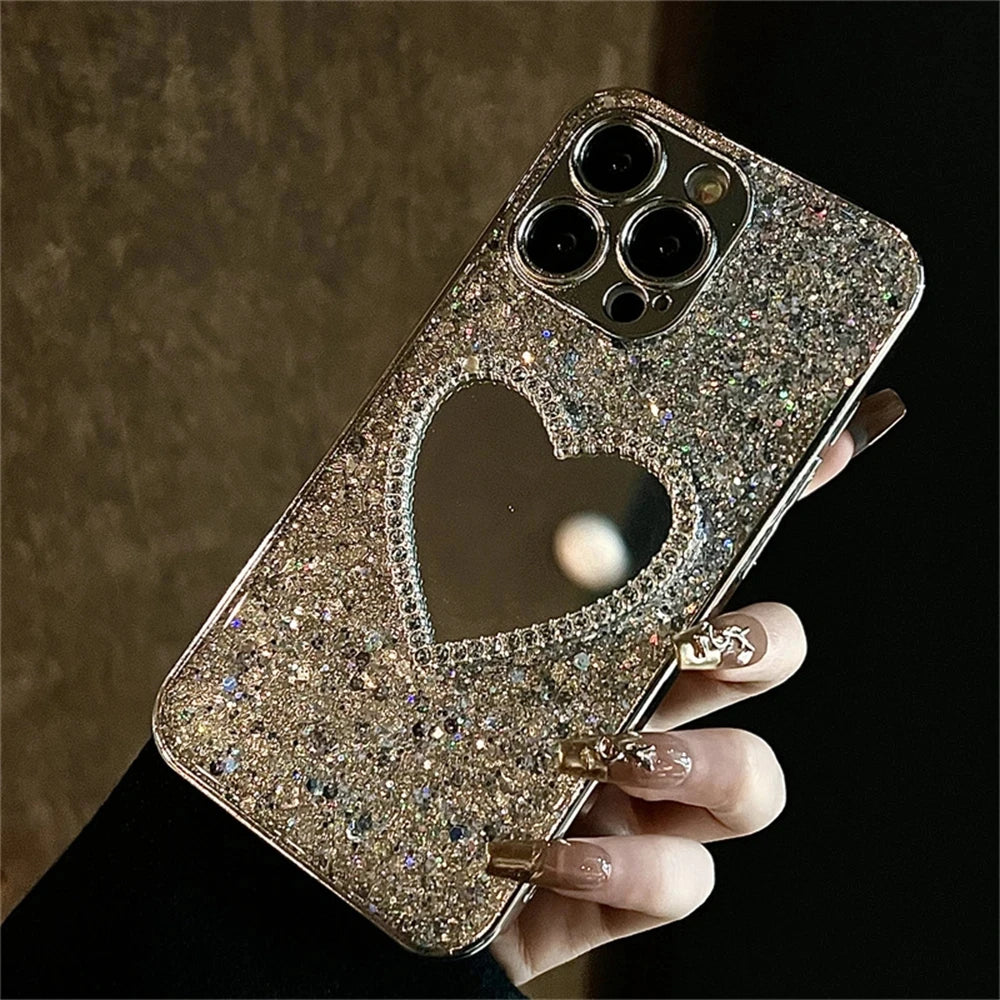 Coque pour iPhone avec petit miroir