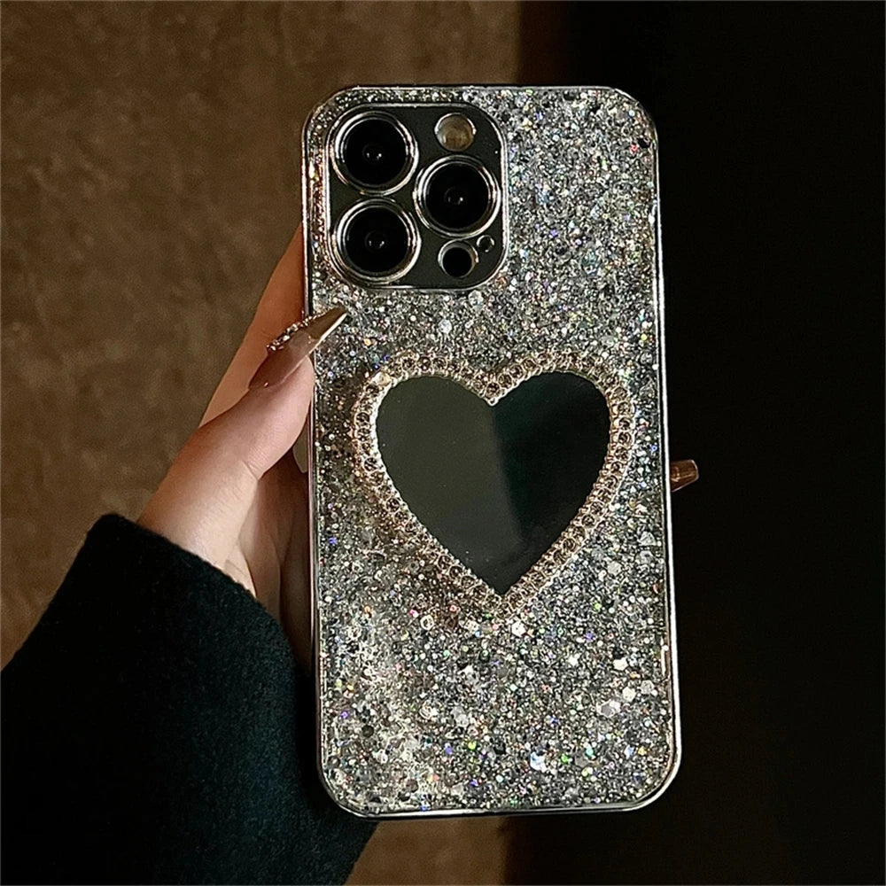 Coque pour iPhone avec petit miroir