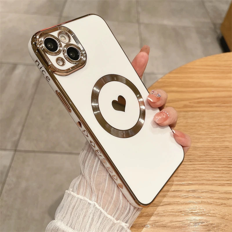 Coque souple pour IPhone avec chargement sans fil