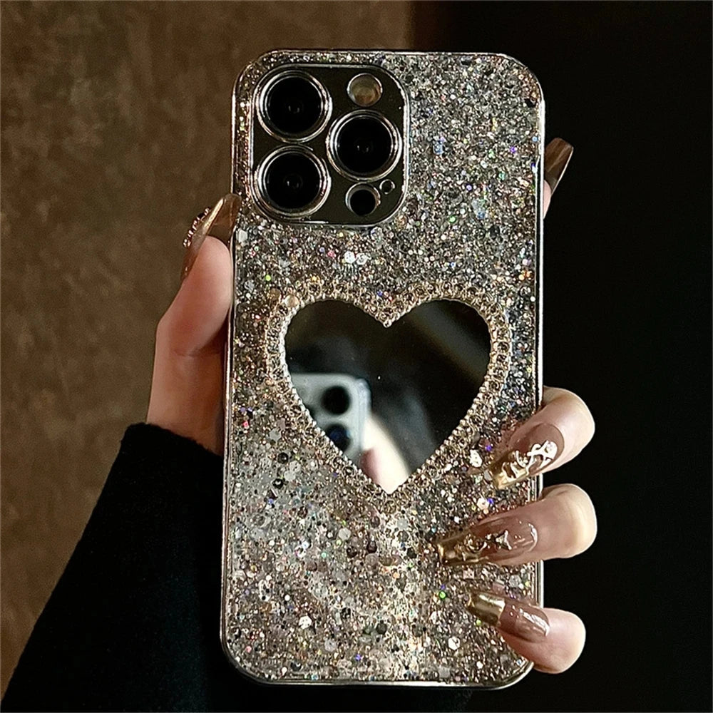Coque pour iPhone avec petit miroir