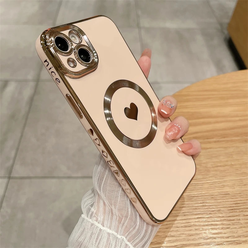 Coque souple pour IPhone avec chargement sans fil